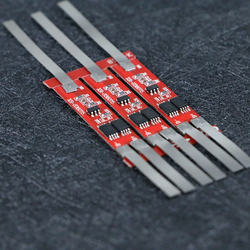 5A 2S BMS 18650 ل 7.4 فولت بطارية ليثيوم الطاقة حزمة/مصباح شارع شمسي 7.4 فولت لوحة حماية البطارية