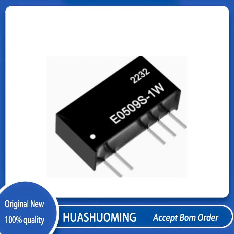 5Pcs/Lot   NEW E1209S-2W  E1205S-2W  E1212S-2W  E1215S-2W  E1224S-2W 2w  E0509S-1W E0509S  3000  5V to 9V 3KVDC    SIP-5