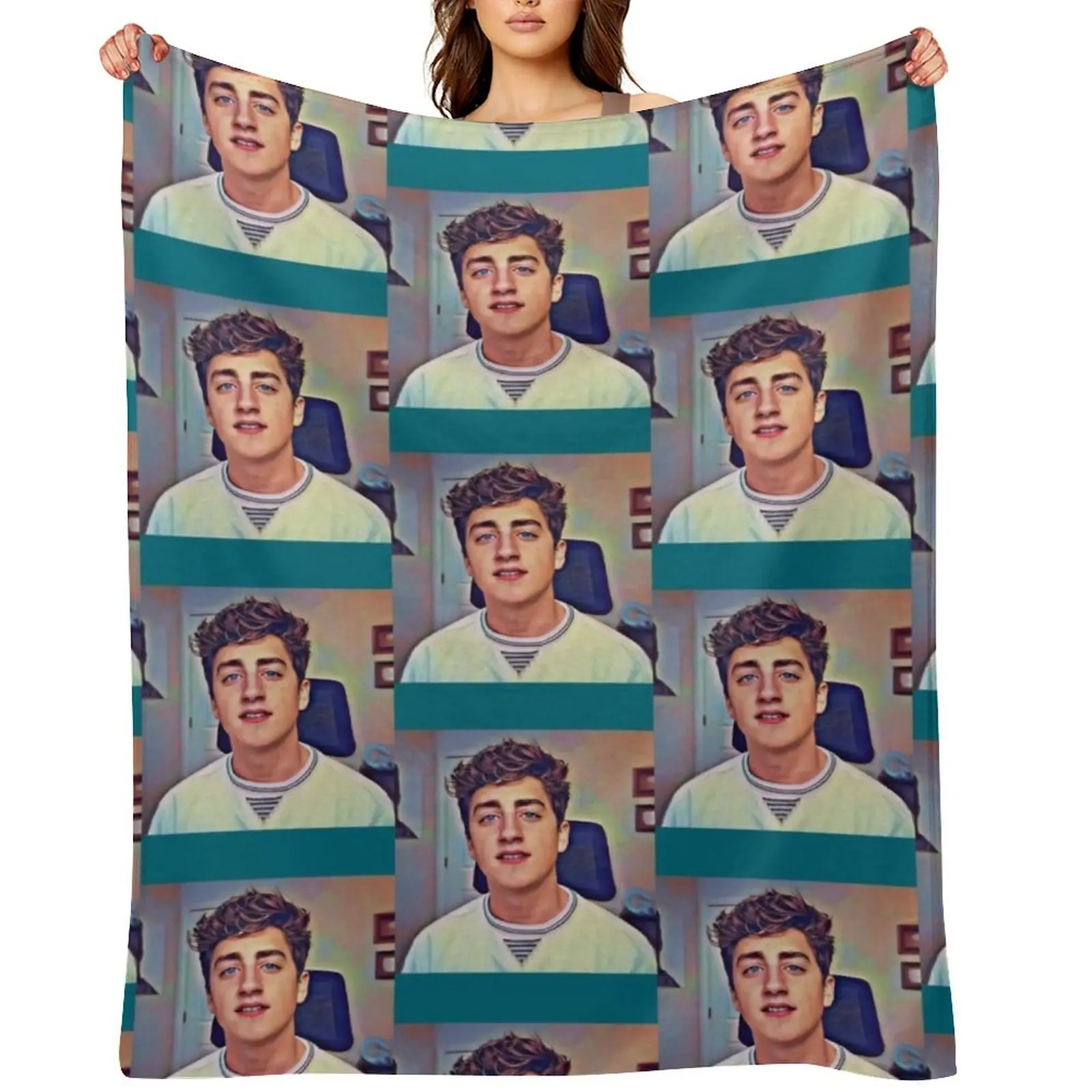 

danny gonzales Throw Blanket Furrys Sofa Quilt Luxury Bed linens Blankets