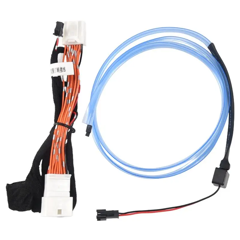 

Reliable-Car Interior LED Dashboard Frame Light Instrument Panel Trim Atmosphere Light For Tucson 2015 2016 2017 2018