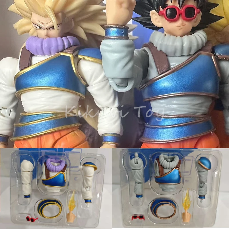 

New Demoniacal Fit Dragon Ball Figure Trump Card Vegetto Action Figure Discoloration Version Statue Shf Vegetto Model Toys Gifts