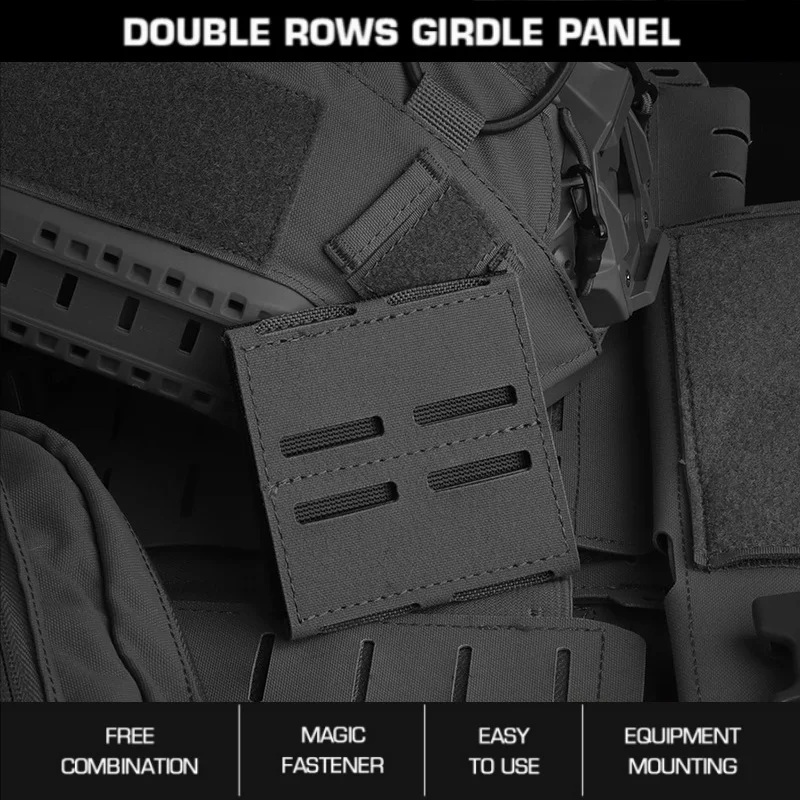 

Game Hunting Load Platform | Double-Row Gear Mounting Panel | EDC & Security Professional Use