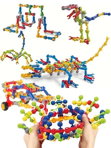 Giocattoli da costruzione creativi per bambini Blocchi di costruzione giocattolo Giocattoli STEM per 3 4 5 6 7 8 9 anni Regali di compleanno di Natale per le ragazze dei ragazzi