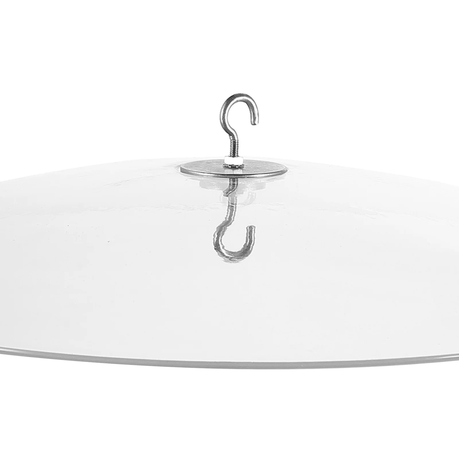 

Bird Feeder Plastic Cover Weatherproof Squirrel Baffle Transparent Dome Guard for Hanging Feeders Outdoor Rain Protection