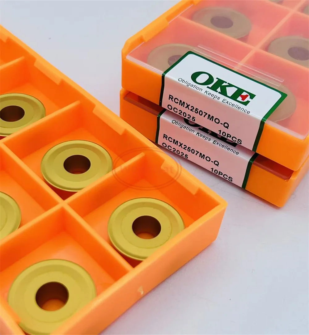

OKE RCMX0803MO RCMX1003MO RCMX1204MO-Q RCMX2507MO RCMX3209MO RCMX1606MO-Q OC2125 OC2025 Твердосплавные пластины RCMX Фрезерная пластина