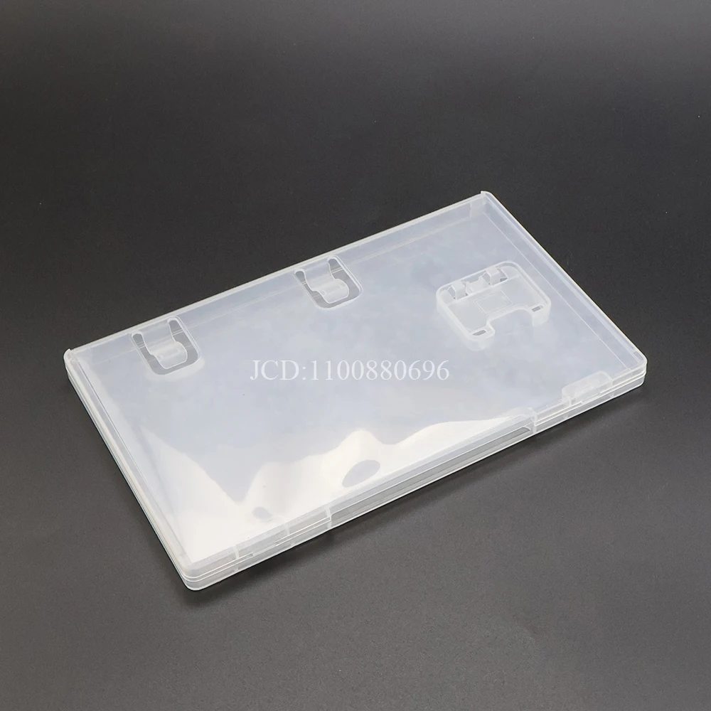 Чехол для хранения игровых карт, прозрачный чехол-держатель для картриджа для Switch NS с держателем для книг для вставленной крышки