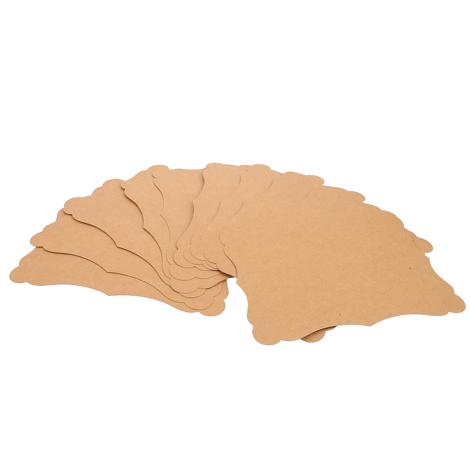 10 Pcs Birthday Card Assorted Cards Kraft Greeting Invitation Paper Retro Decor
