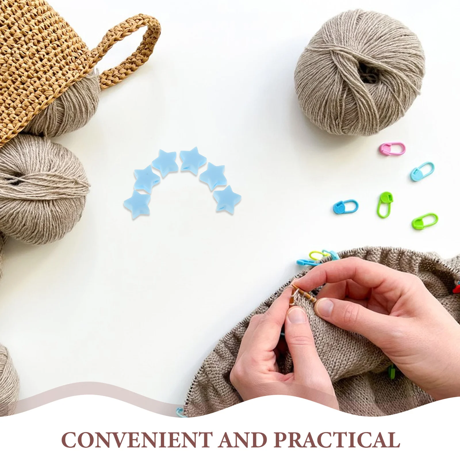 100 Uds. Protectores de punta de aguja de tejer cubiertas de punta de silicona para agujas de ganchillo tapones de punto universales accesorios de tejer