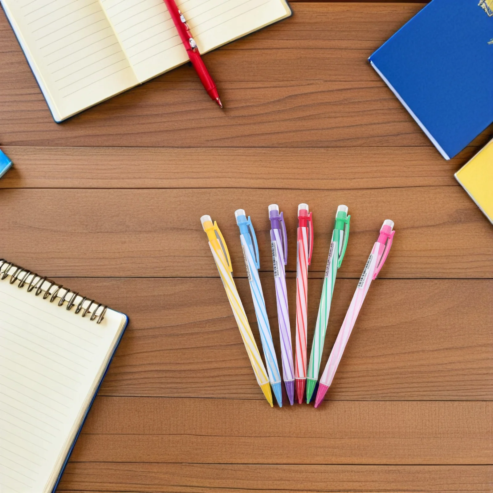 

36 шт. механические карандаши оптом 0,7 мм прозрачные автоматические карандаши самозатачивающиеся встроенный ластик студенты рисуют письмо