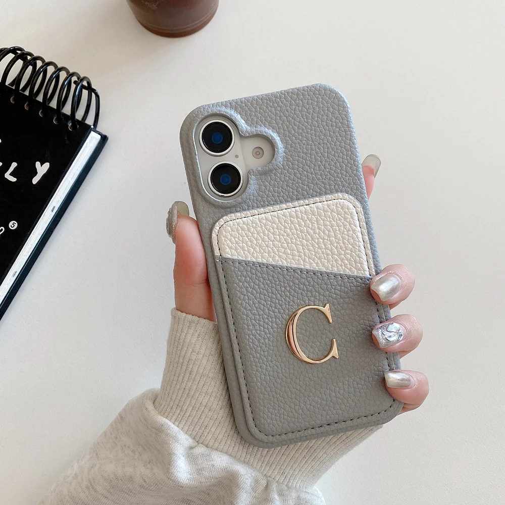 Leather Customized CardHolder  - Phone Accessories Names ulasan dan harga