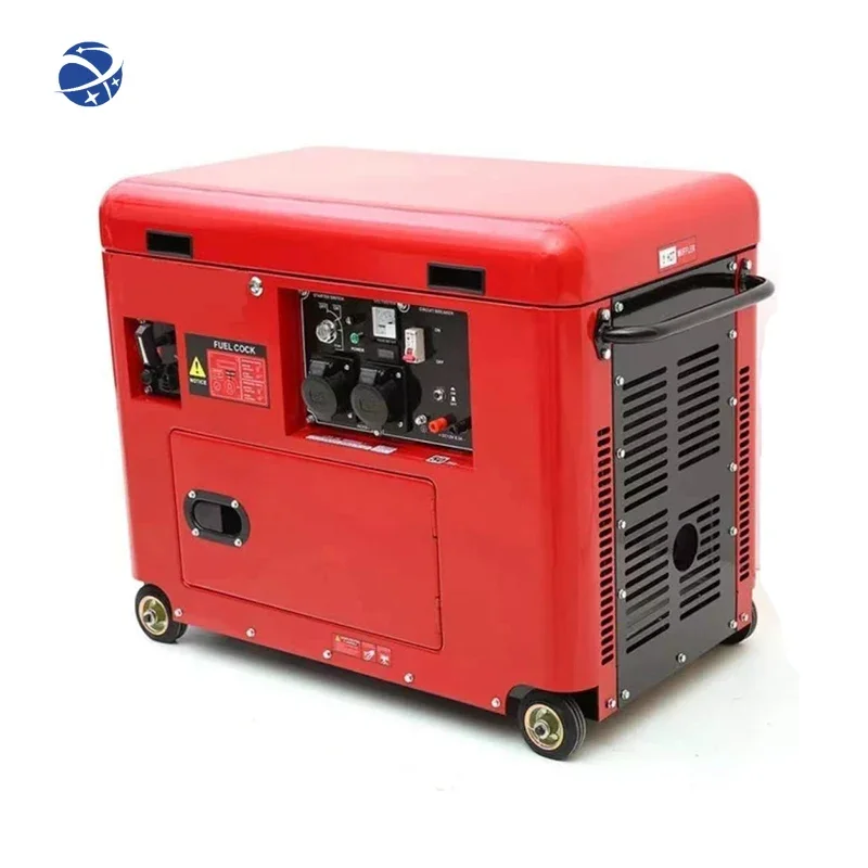 #YUNYI 10KW Silent Diesel Generator Single Phase Sound Proof Diesel Generator 10kva Generators