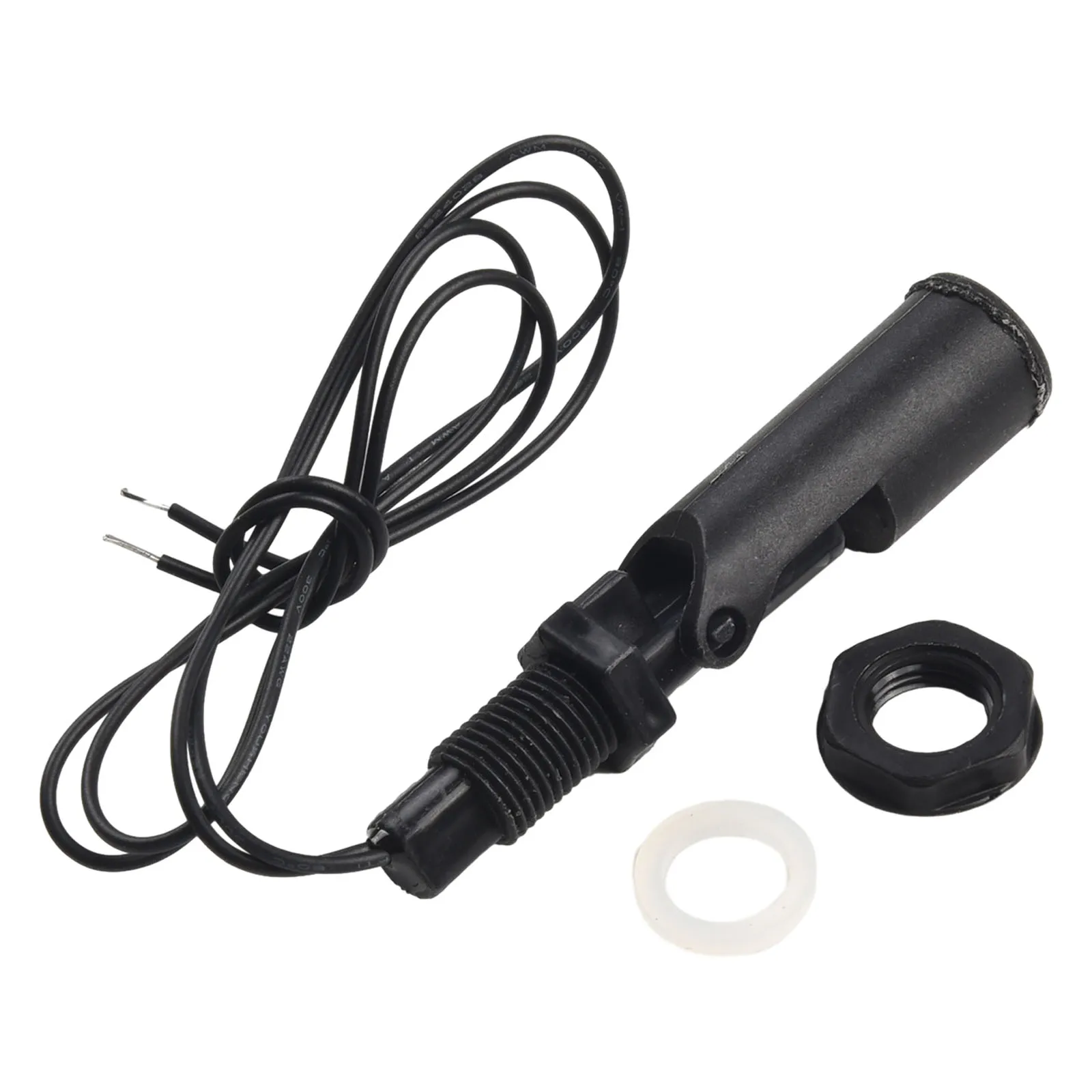 Float Switch 12V 24V Horizontal Level Sensor For Tank Control Aquarium System PP Material Black Float Switch 12V