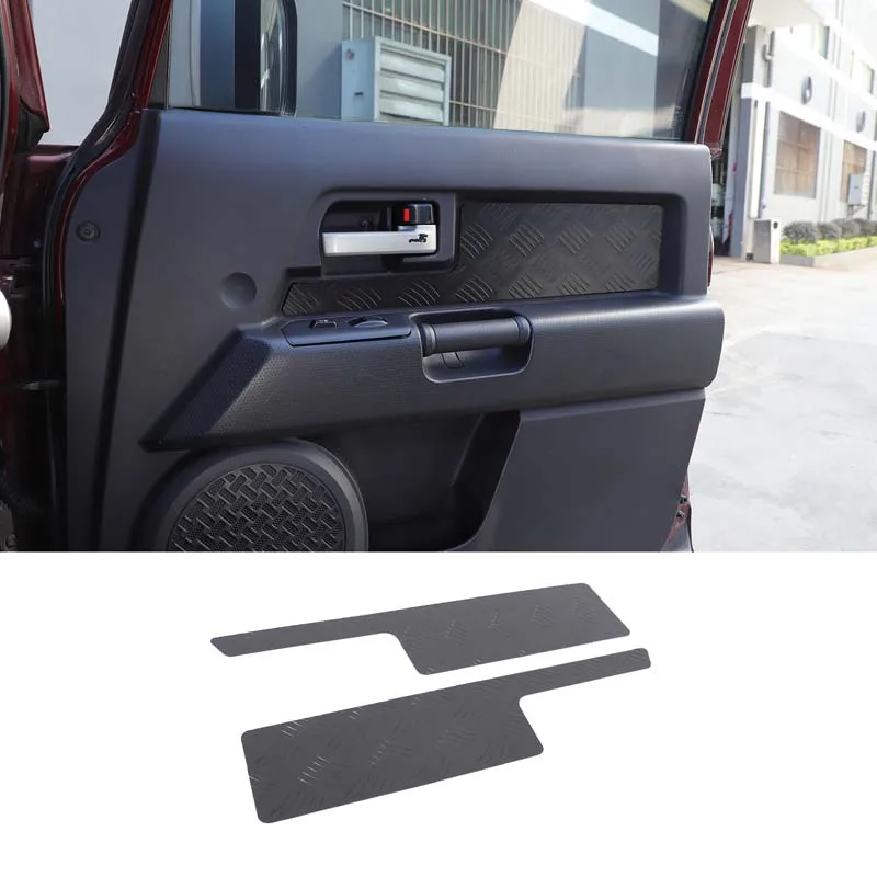 

Для Toyota FJ Cruiser 2007-2021 алюминиевая дверная внутренняя дверная панель, декоративная наклейка, защитные аксессуары