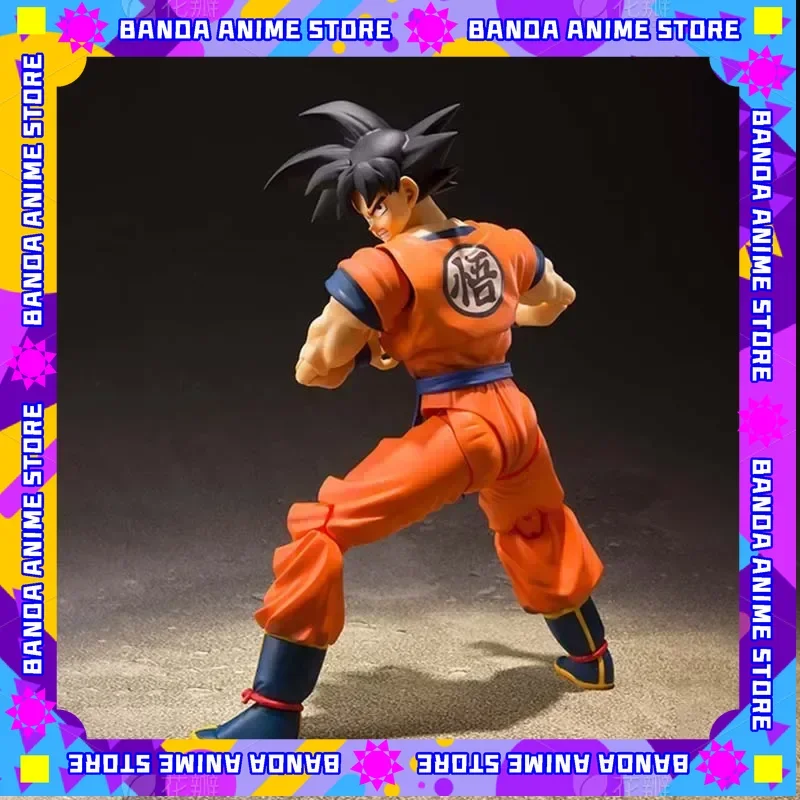 

In Stock Bandai S.H.Figure Dragon Ball Figures Son Goku 2.0 Black Hair Model Anime Action Figure Toys Gifts Collection