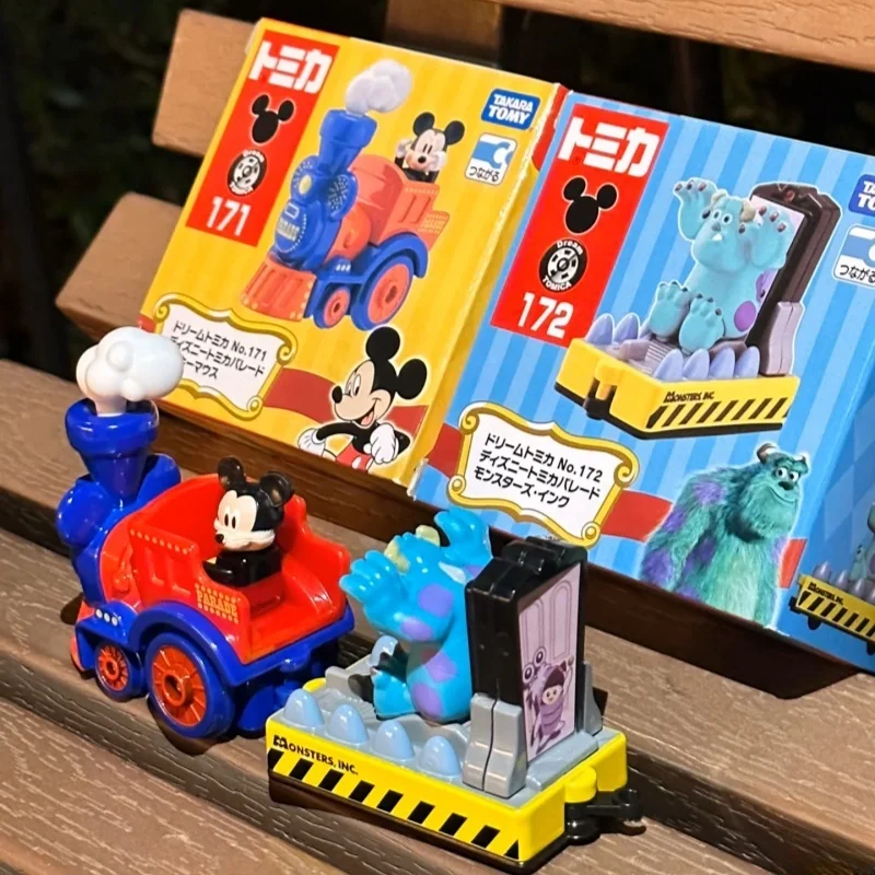 TOMY Disney Cruise Car โลหะผสมของเล่นรุ่น Mickey Sullivan Dumbo รถสะสม Non-วิทยุควบคุมรุ่นรถ