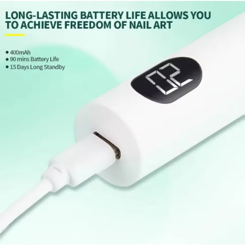 NAILPOP Portable magnétique rose UV outils pour ongles USB Rechargeable Gel sèche-ongles lampe détachable et utilisable pour un usage professionnel