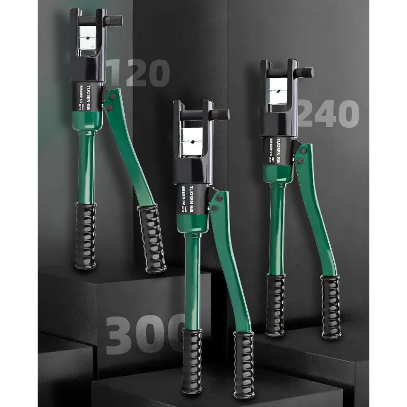 Hydraulic Crimping Pliers Multi Function Terminal Crimper Manual Cable Lug Press Tool For Electrical Wiring Work
