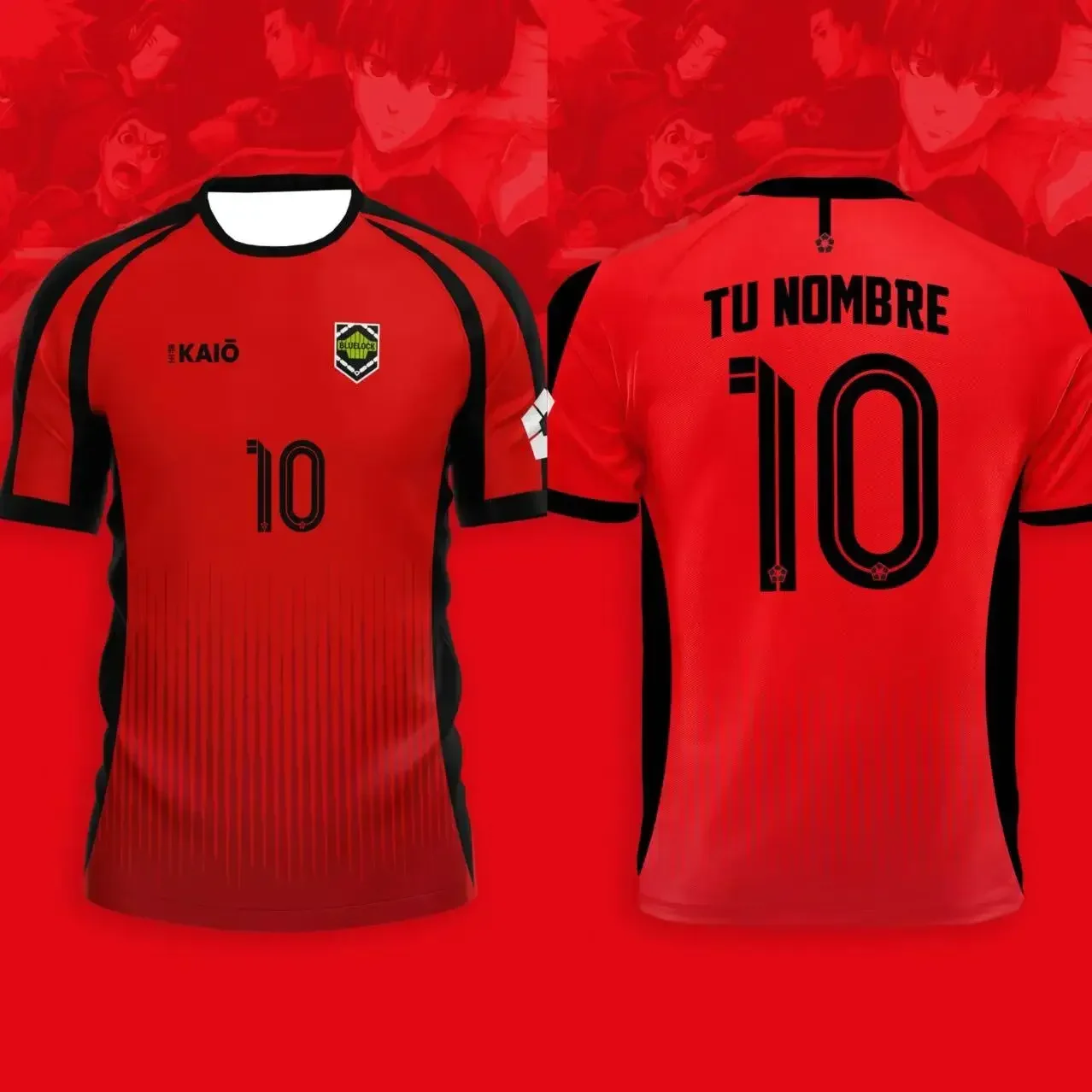 

2026 Men's T-Shirt Japanese Anime T-Shirt Blue Lock Short-Sleeved Summer Comfortable Sports Children's T-Shirt Football Jersey