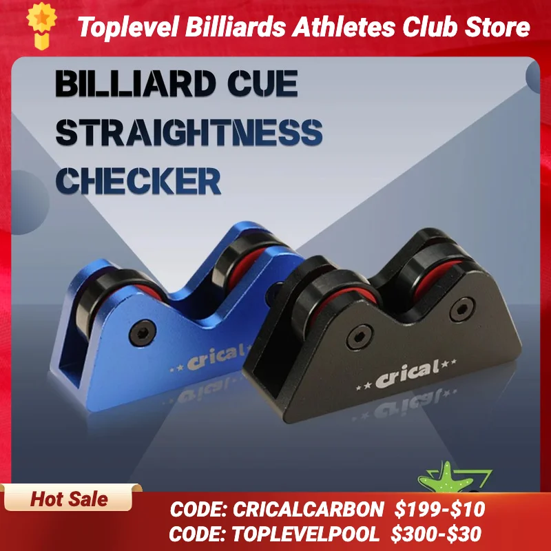 

CRICAL Cue Straightening Checker Tool, Snooker, Roller Straightness Detector, Maintaince Tool, Billiard Accessories