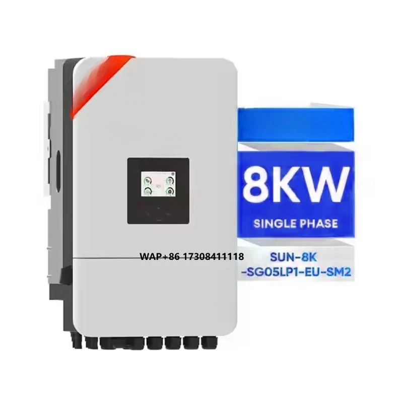 Hybrid Inverter 1 Phase 8kw On-grid Off-grid Solar Power Inverters IP65 220V Hybrid Solar Inverter 2 MPPT