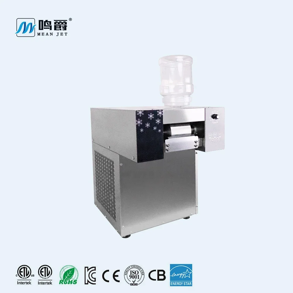 Low Price Sale Easy To Clean Corrosion-Resistant Food Grade Stainless Steel Snow Maker Ice Machine