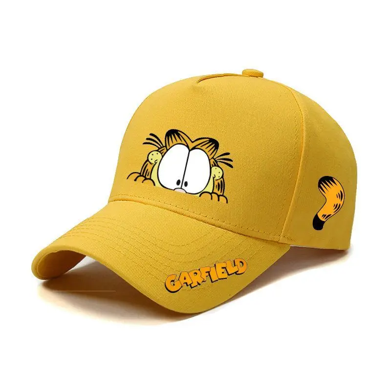 Garfield cap high color value animation cartoon student sports leisure boys and girls fashion all-match sunshade baseball cap - view 3