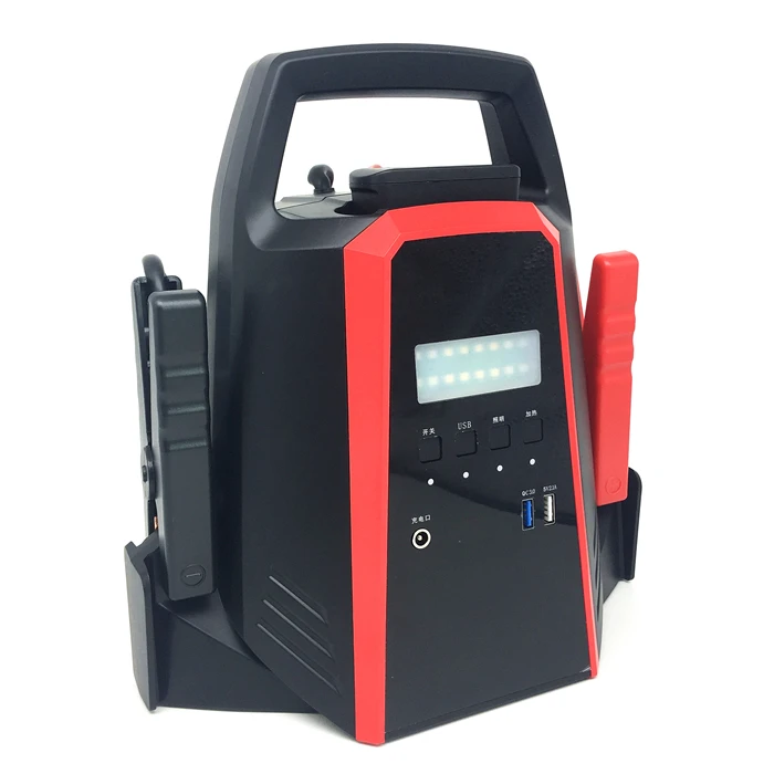 Per glligle più grande Power Car Jump Starter 12v 24v 86400mAH 1600A 17L 750HP strumento disponibile per veicoli pesanti