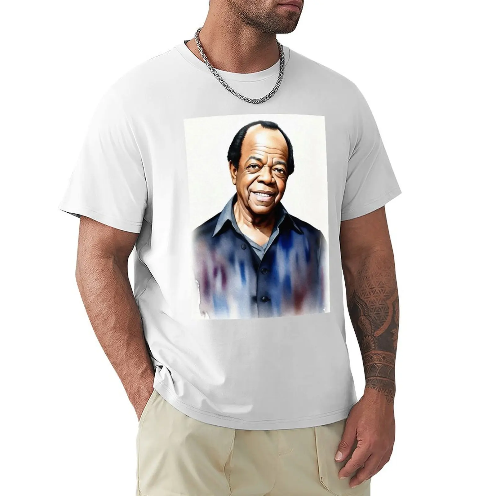 Lou Rawls, Music Star T-Shirt for a boy Blouse mens t shirts