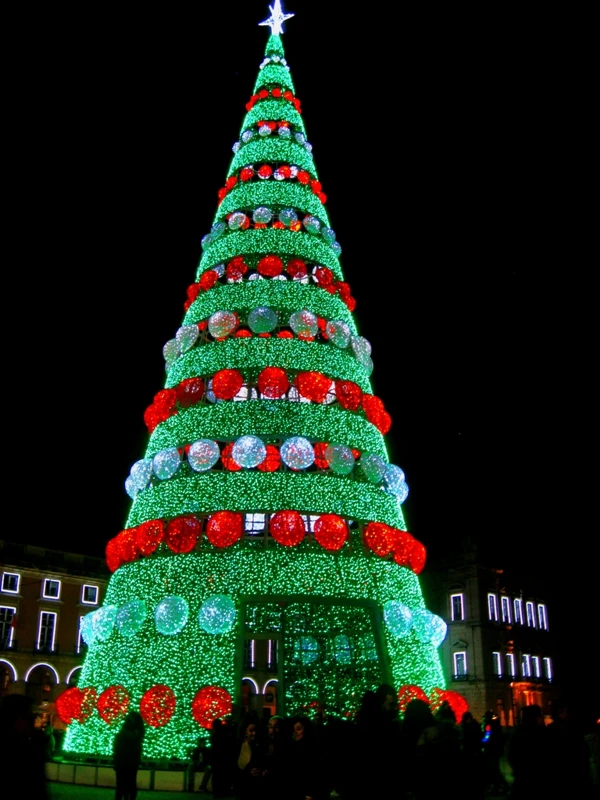 Best Seller Holiday Decor Outdoor LED Lighting Giant 3D Christmas Tree Lights