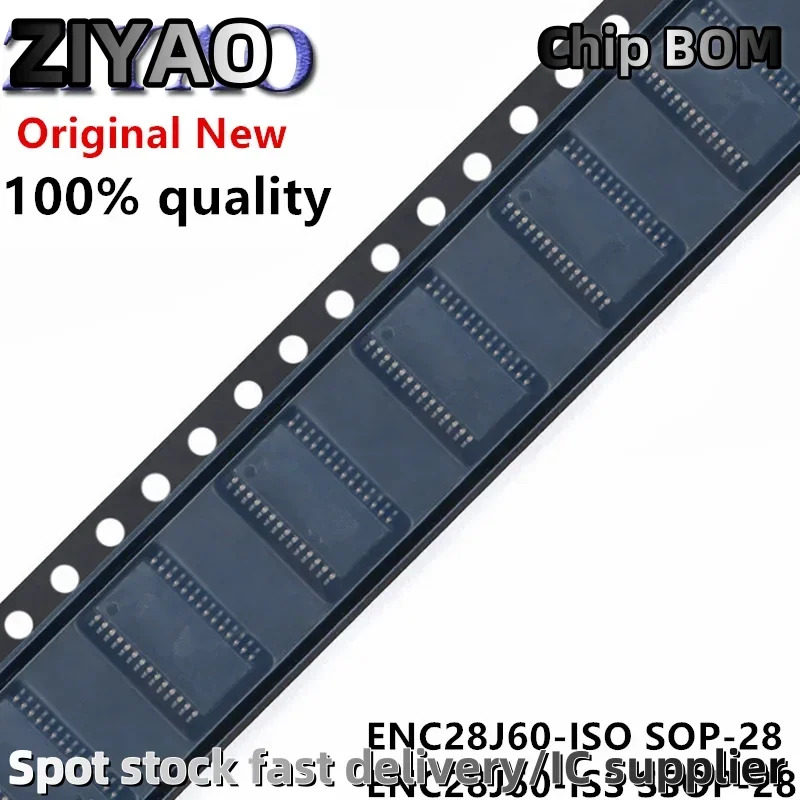 2pcs/lot ENC28J60-I/SS ENC28J60-I/SO ENC28J60 SOP-28 SSOP-28 In Stock