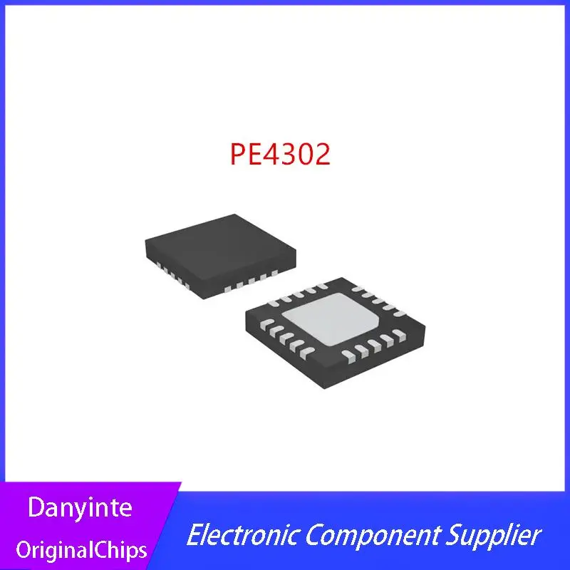 NEW 5PCS/LOT  4302 PE4302 PE4302-52 PE4302-54 QFN-20  Digital attenuator chip