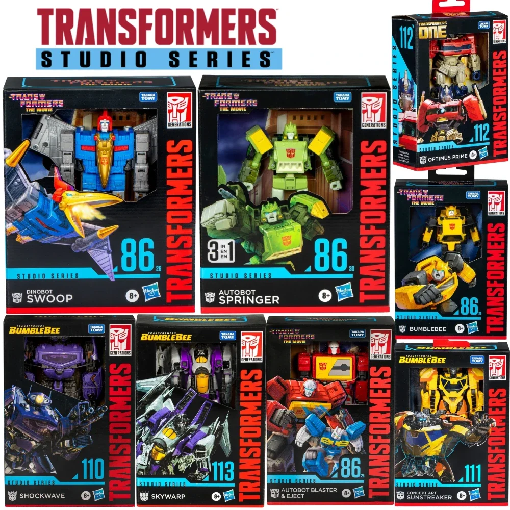 Transformers SS Series Ss 102 108 109 112 86 Bumblebee Optimus Prime Mirage Noah Mohawk Figures Model Toy Hobby Gift