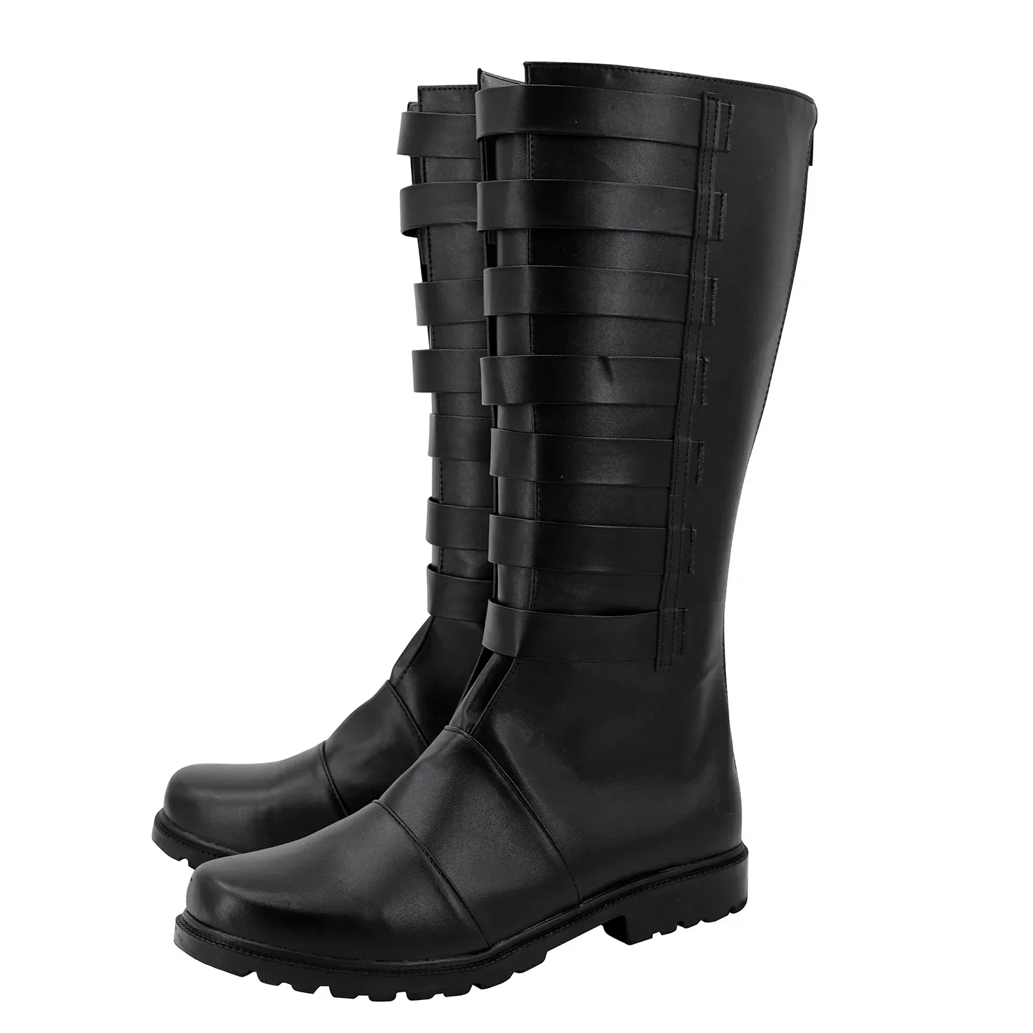 Moff Gideon Botas de cosplay Zapatos negros hechos a medida en cualquier tamaño para hombres y mujeres
