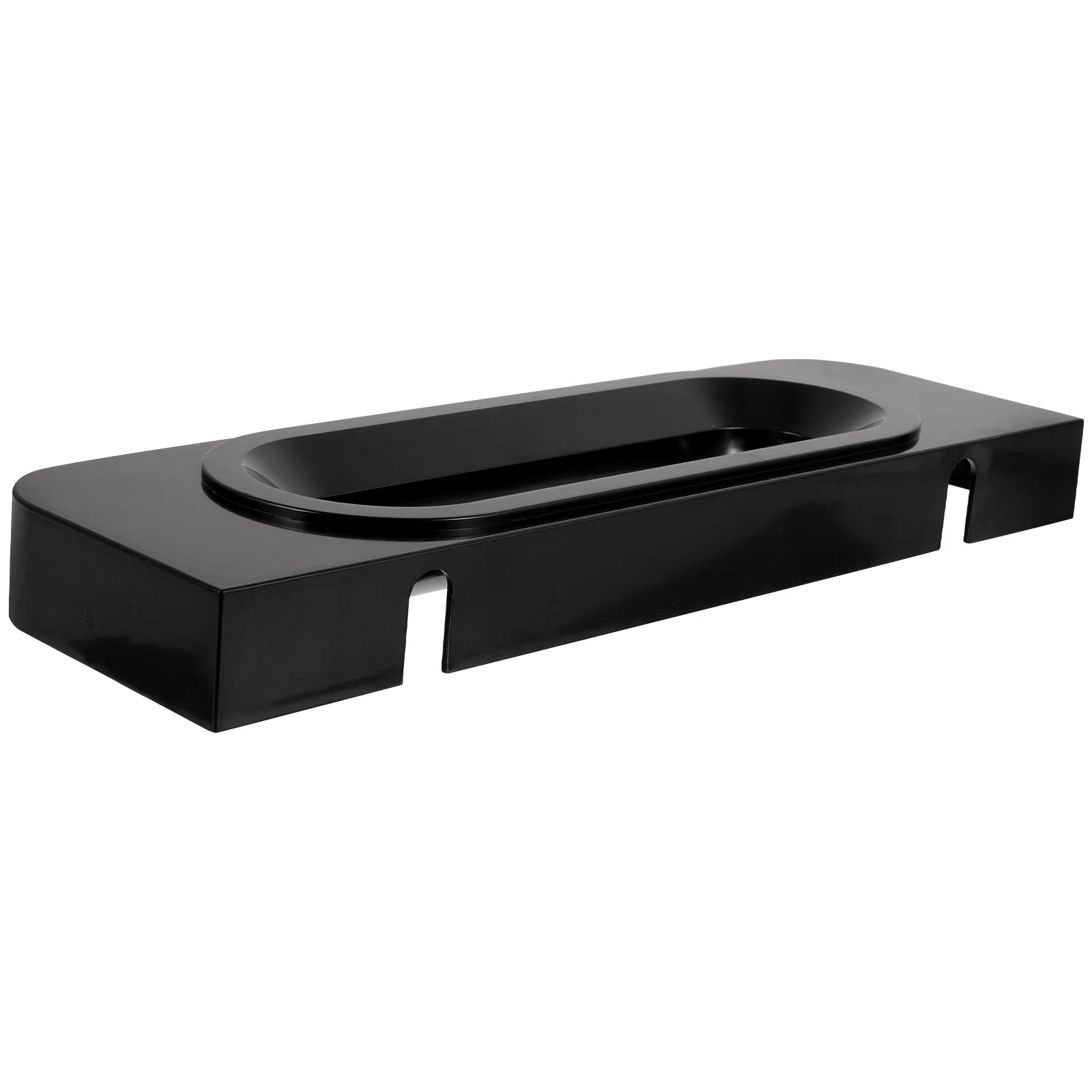 

Ice Cream Maker Accessories Large Plastic Tray Feeding Box Replacement Parts for Machine Smooth Surface Kitchen Bar