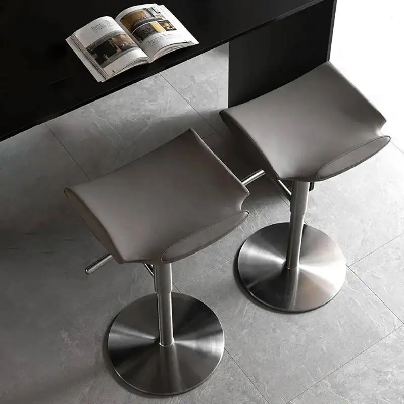 

Стул с регулируемой высотой, современный барный стул премиум-класса в скандинавском стиле, роскошный барный стул для гостиной, удобный кухонный табурет, мебель для бара