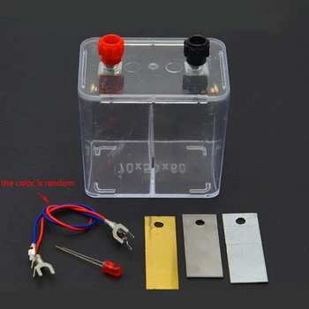 מבחן סוללה ראשי ניסוי כימי להוראה והדגמה DIY של מפתח תא גלווני כלי הוראה