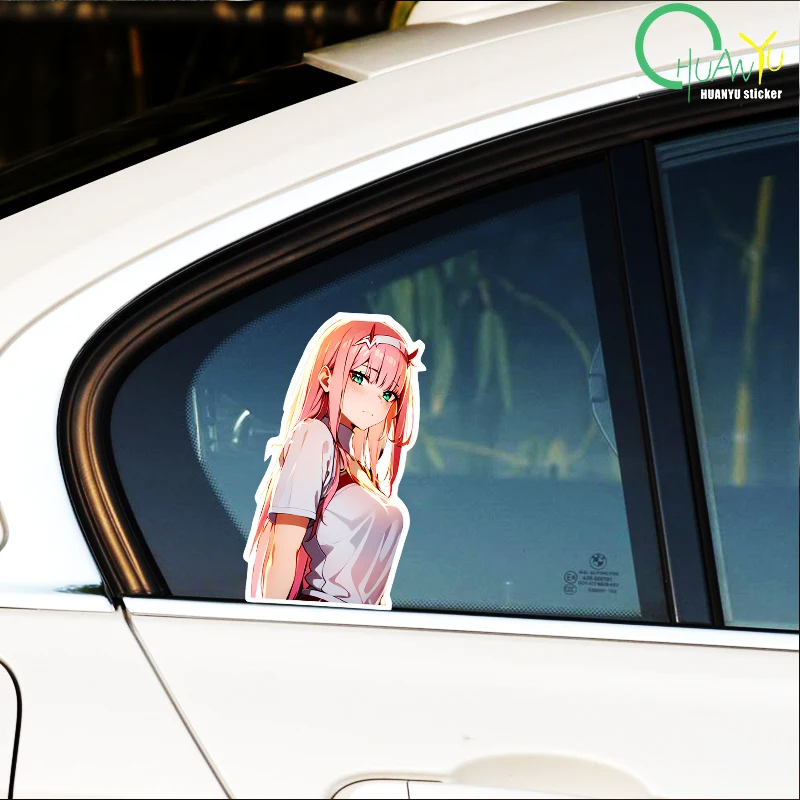 DARLING in the FRANXX National Team Car Window Motorcycle Waterproof Reflective Sticker