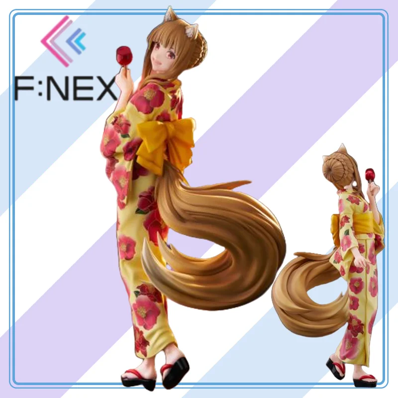 

【100% оригинал】F:NEX в наличии Ookami To Koushinryou: Merchant Meets The Wise Wolf Holo - F:Nex 1/7 Yukata Ver. Подарки Игрушки Модель