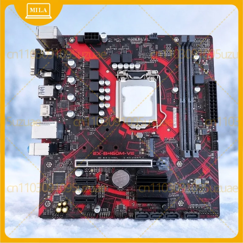 For Asus EX-B460M-V5 LGA1200 Mainboard B460 DDR4 M.2 HDMI VGA For Internet Cafe
