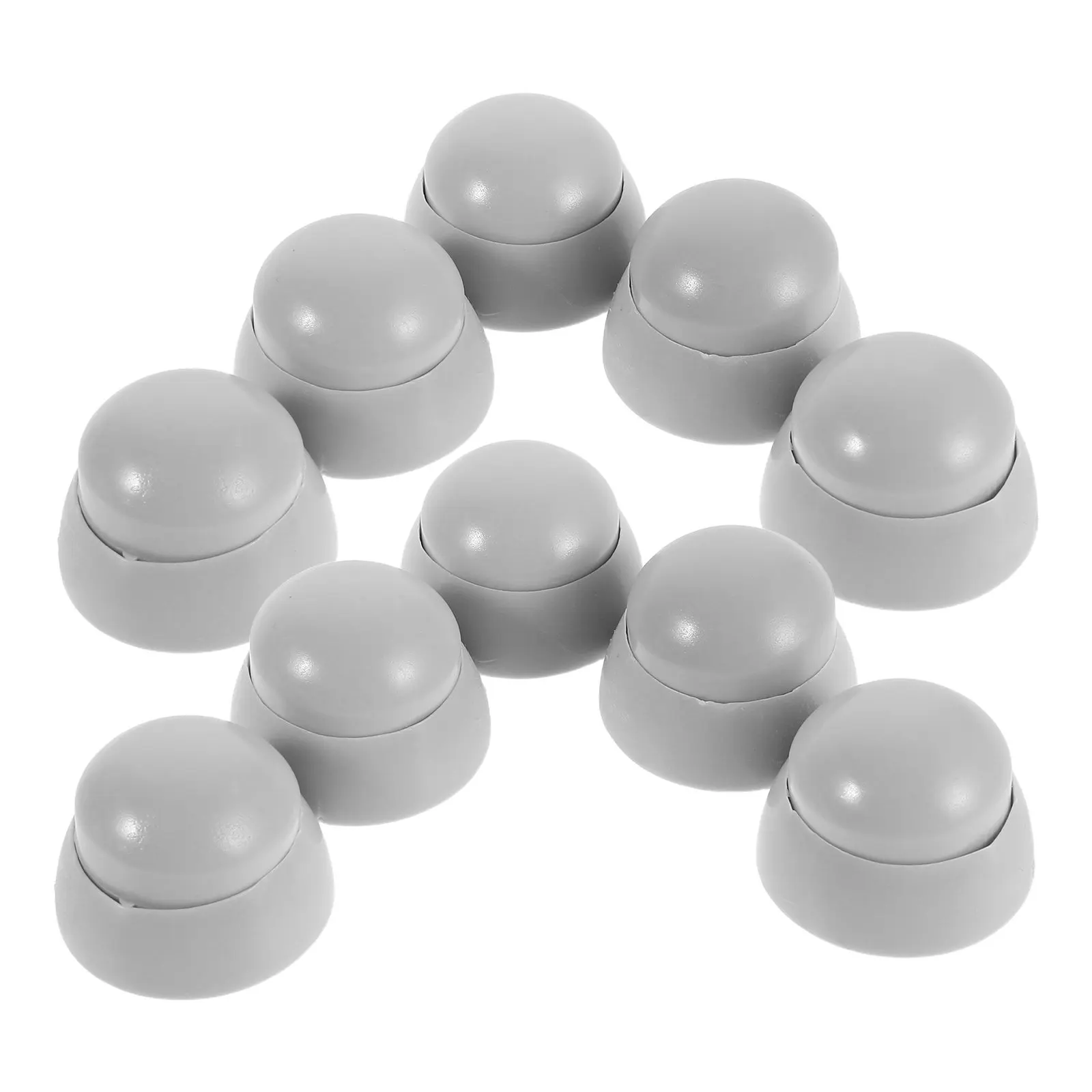 

10Pcs Playground Bolt Protection Covers High-Density Plastic Safety Nut Caps Uv Weather-Resistant for Slides Swings Climbing