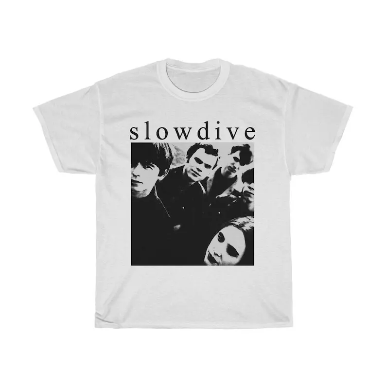 Slowdive White T-shirt