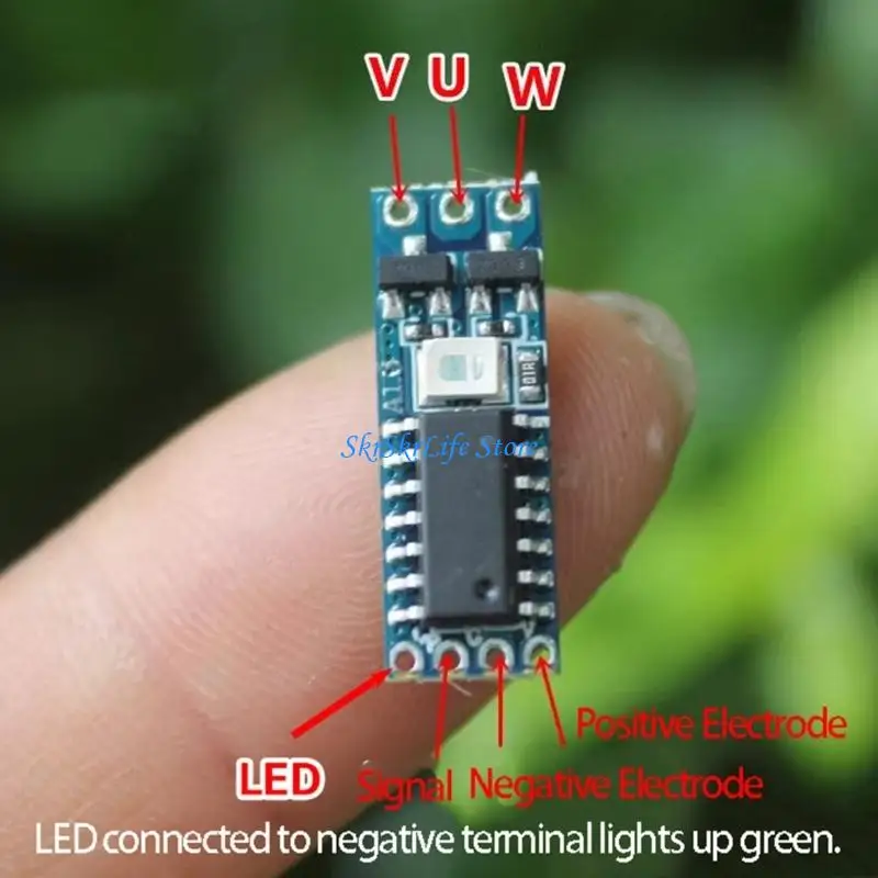 E65E Brushless Motor Driver Board ESC with Low Power Consumption for Toy Collectors