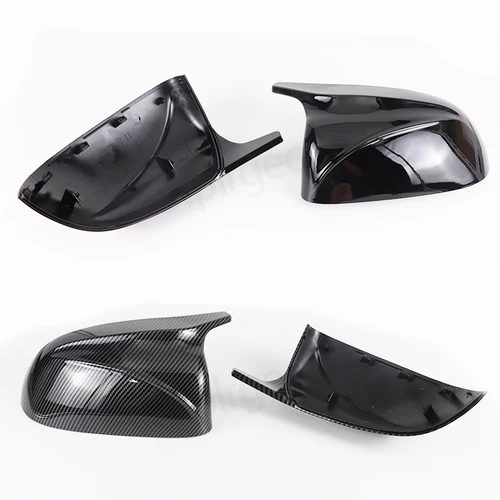 Imagen 2 del producto Para BMW X3 G01 X4 G02 X5 G05 X6 G06 X7 G07 2018 2019 2020 M estilo cubierta de espejo retrovisor negro aspecto X3M