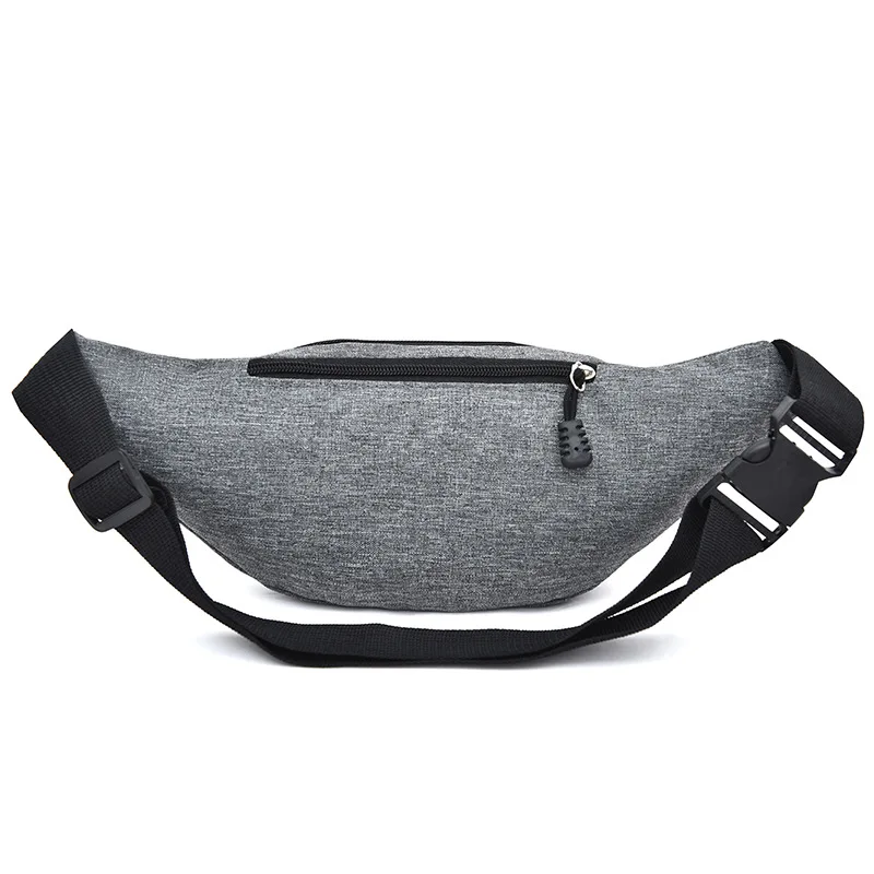 Fanny Pack Crossbody com bolsos com zíper, carteira casual, bolsa para celular, presentes para esportes, treino, viagem e corrida