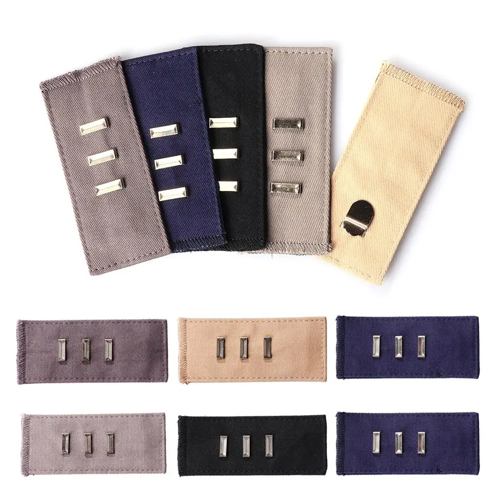 Unisex Maternity Trousers Garment Accessories Waist Band Pant Extender Belt Button Hooks