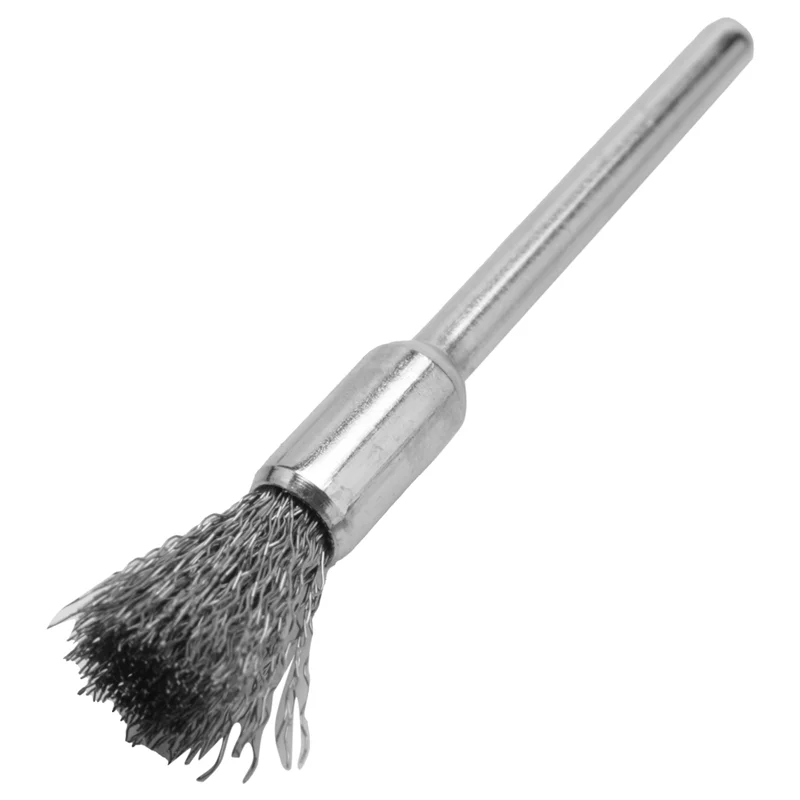

RALCA-Steel Rotary Brush For 180Pcs 3Mm Shank Wire Wheel Brush Mini Drill Rotary Tool For Metal Rust Polishing