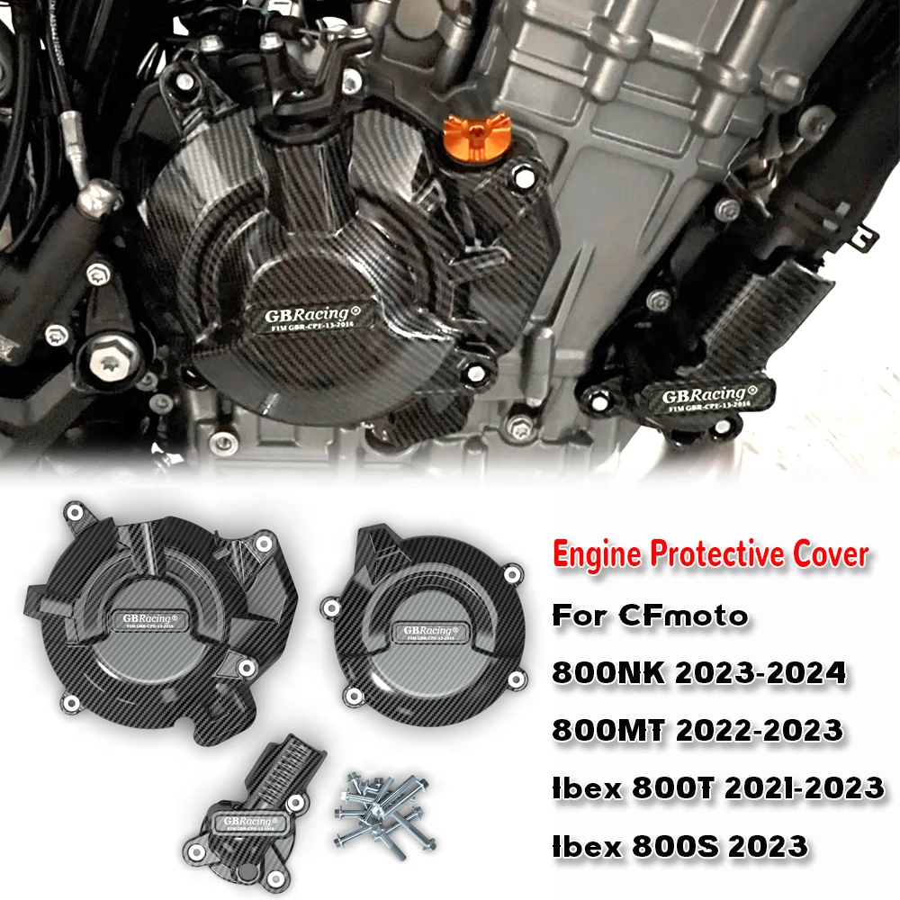 

For CFmoto 800NK 2023-2024 & 800MT 2022-2023 & Ibex 800T 2021-2023 & Ibex 800S 2023 Motorcycle Engine Protection Cover