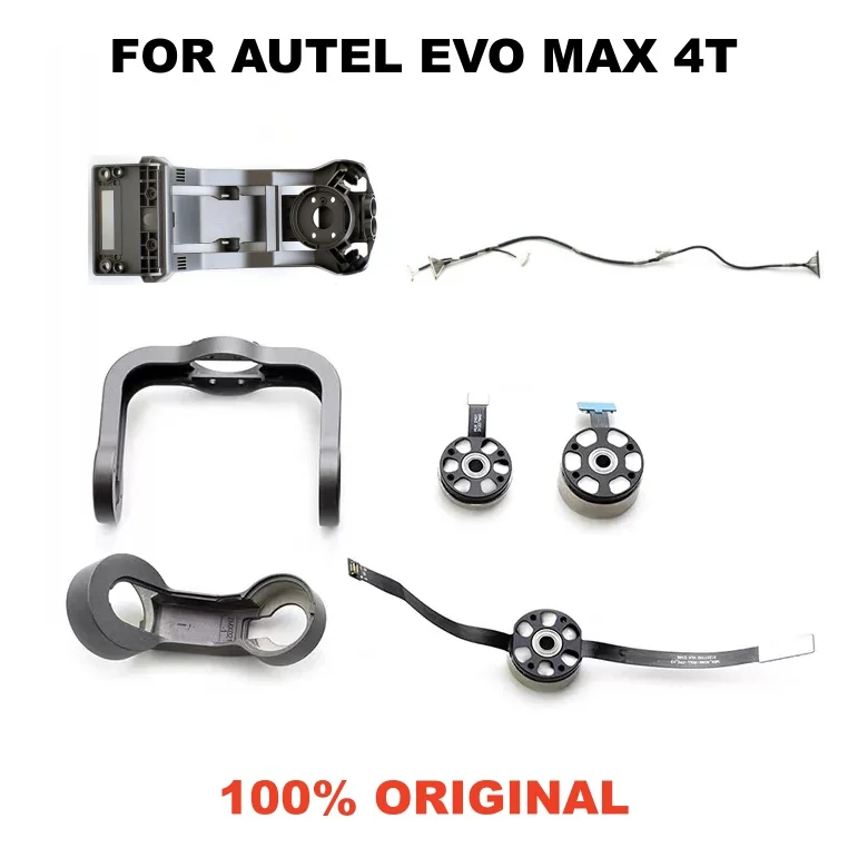 

Оригинальный мотор осей P/R/Y для Autel EVO Max 4T, демпферные пластины, верхний/нижний кронштейн PTZ, запасные части для ремонта