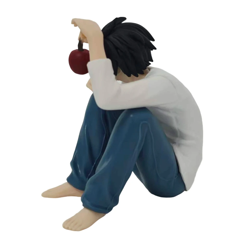Auf Lager Death Note Anime Figur L·Lawliet Actionfigur PVC Sammlerstück Skulptur Modell Tischdekoration Spielzeug Weihnachtsgeschenke – Detail 5
