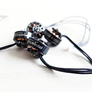 4pcs HappyModel EX1404 1404 KV4800 3S KV2750 KV3500 4S 브러시리스 모터 1.5mm FPV 레이싱 크 룩스 35 마이크로 장거리 LR4 드론 8 최고의 판매량 1404 모터 - №6